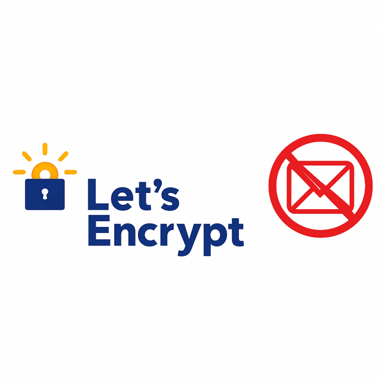 Mehr über den Artikel erfahren Let’s Encrypt sagt STOP zu E-Mail Benachrichtigung seit 4.6.